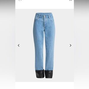 Sold Out - Nanushka Denim with leather cuffs